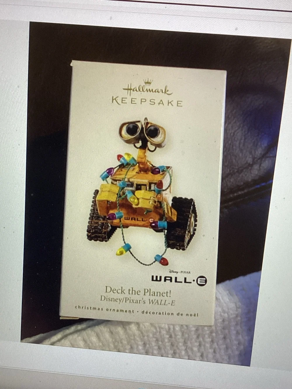 WALL·E Yellow Christmas Ornament - Deck the Planet!